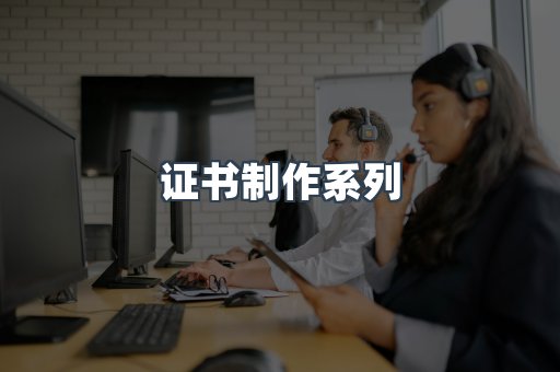 证书制作系列